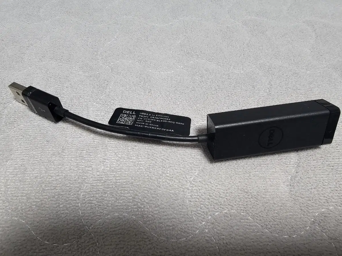 DELL USB 이더넷 어댑터 (랜허브 랜포트)